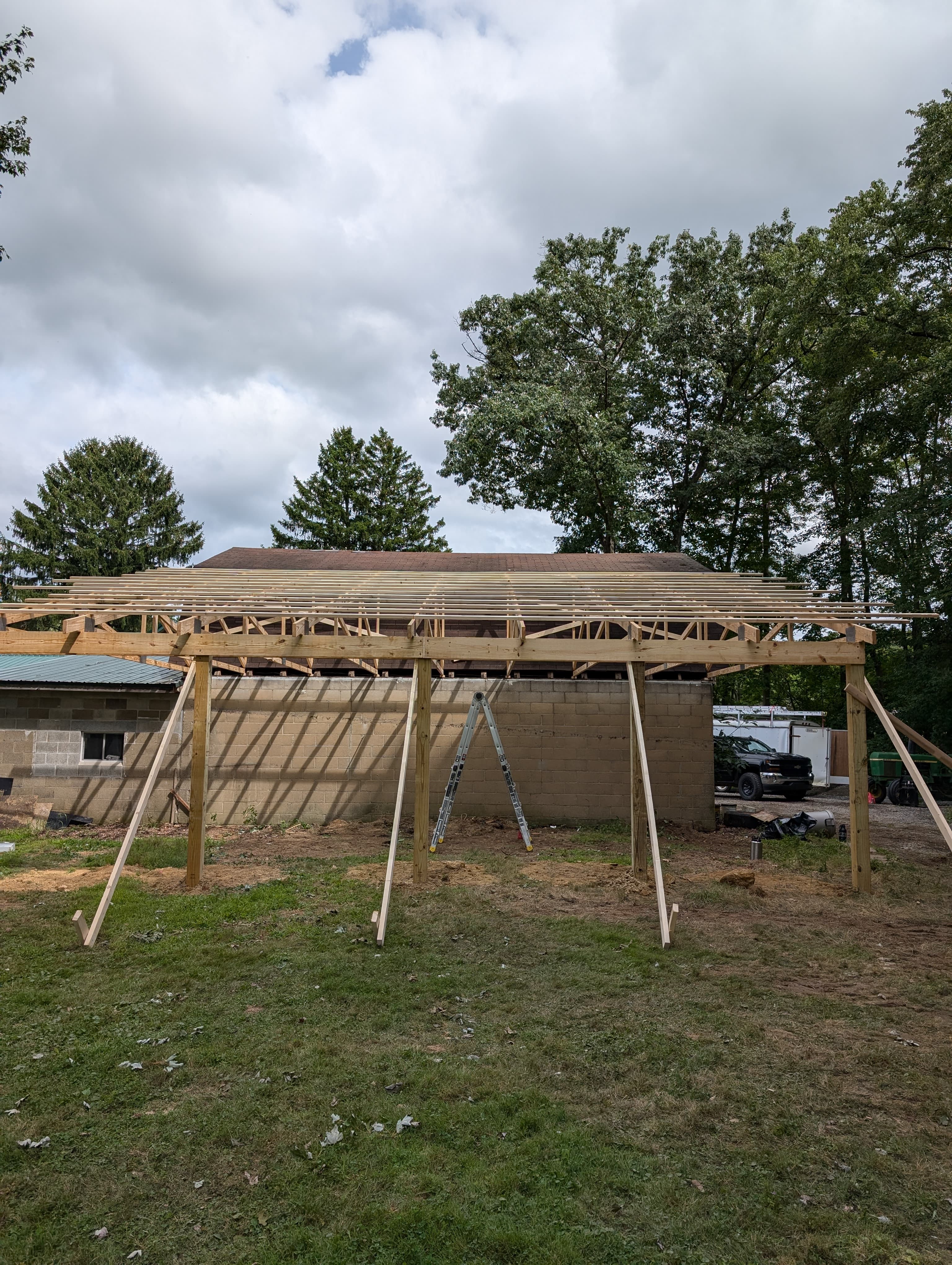 Commercial framing project